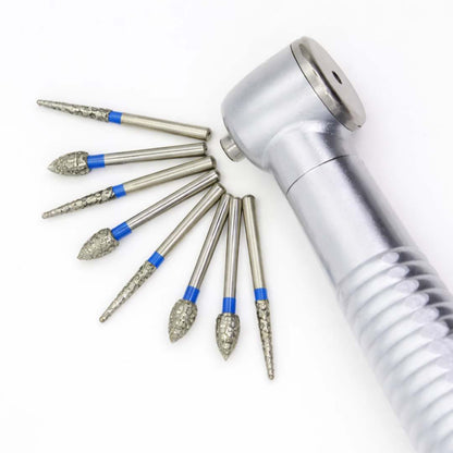 Autoclavable Aluminum Burr Holders for 30 High-Speed Turbine Burrs