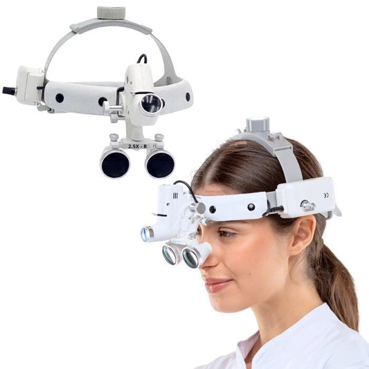 Surgeon Lenses with Headlight Lamp